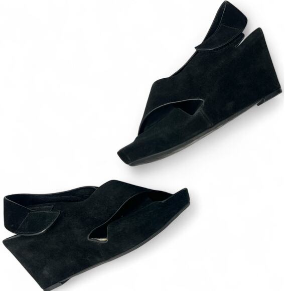 Johnston & Murphy LUX Designer 6 Women's Tori Wedge Sandal Platform Slingback - Picture 1 of 5